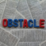 Customer Experience Team: Image is the word obstacle.