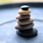 Peaceful Ego: Image is a stack of zen meditation stones.