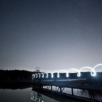 People Skills Loser Word: Image is electrical wave over a bridge.