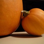 People Skills Missteps: Image is small pumpking leaning on large pumpkin