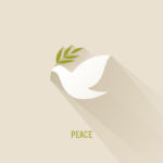 Peace Loving Leaders: Image is dove w/ olive branch