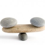 Harmony: Image is balanced rocks.